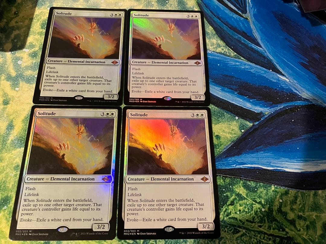 MTG 孤独 英語 FOIL 4枚セット