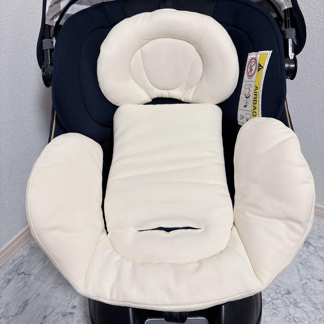 超美品✨清潔✨ コンビ クルムーヴ スマート エッグショック ネイビー