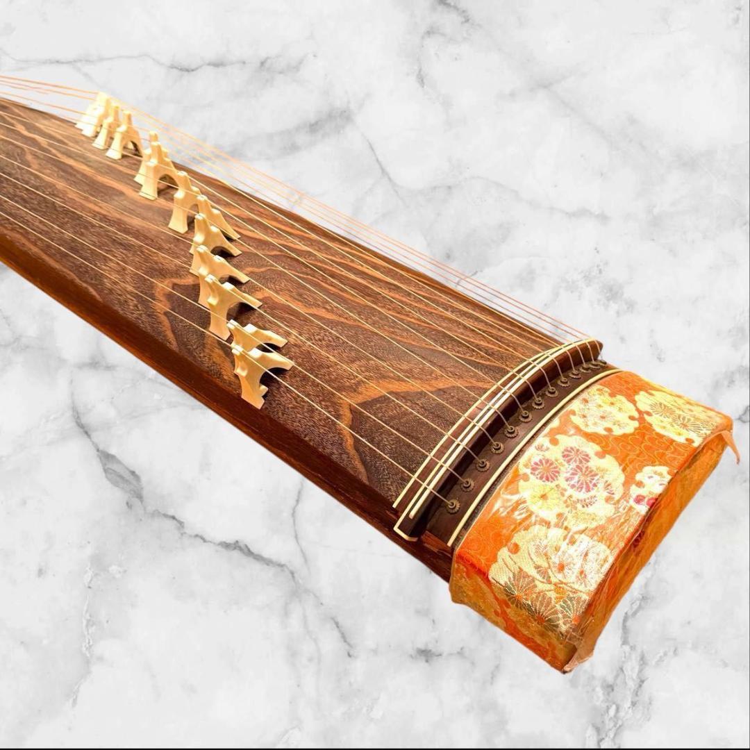 琴 お筝 筝 弦楽器 和楽器　13弦　小川謹製　184㎝　弦楽器