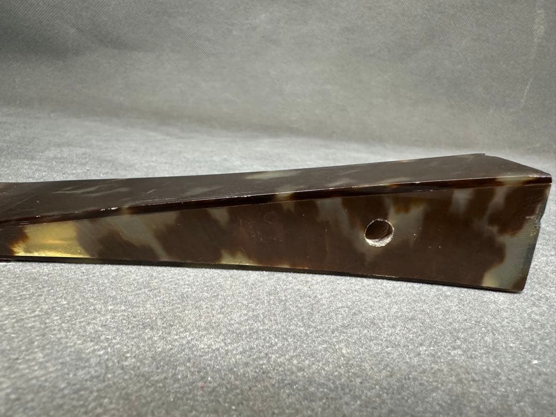 高級　津軽三味線　鼈甲撥　天然素材　バチ　和楽器 民謡　アンティーク　細密細工