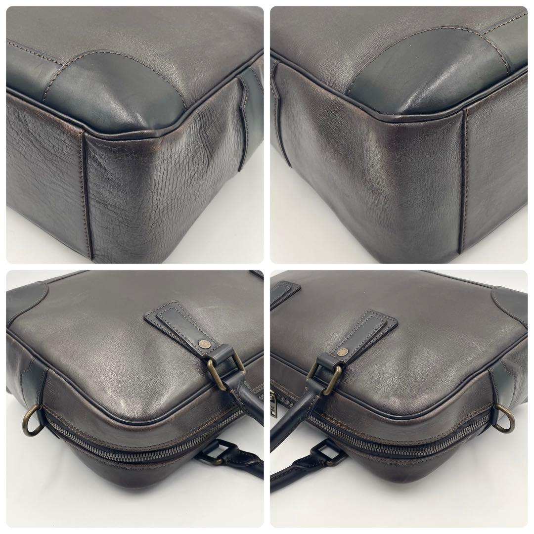 【美品】ルイヴィトン ユタ アコマ バサルト ビジネスバッグ2way A4可