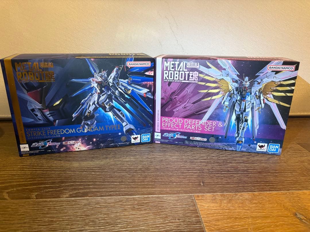 メタルロボット魂 ストライクフリーダム二式＆プラウドディフェンダー