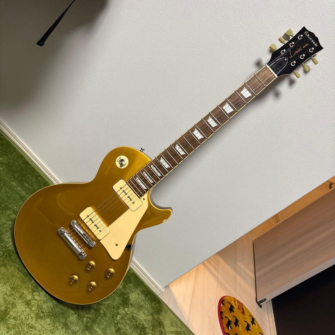 Edwards Limited Model エレキギター　ゴールド