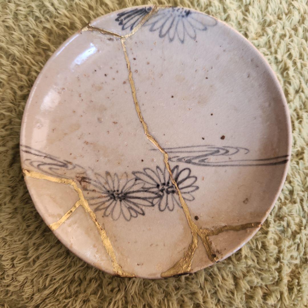 初期伊万里小山路窯金継ぎ中皿