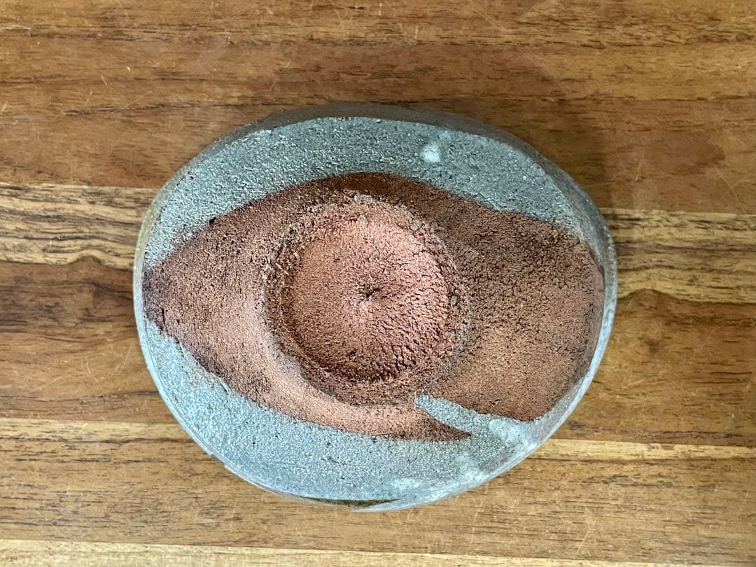 絵唐津沓茶碗 裏千家十六代坐忘斎書付箱 唐津茶碗 検/古唐津 皮鯨 絵唐津茶碗