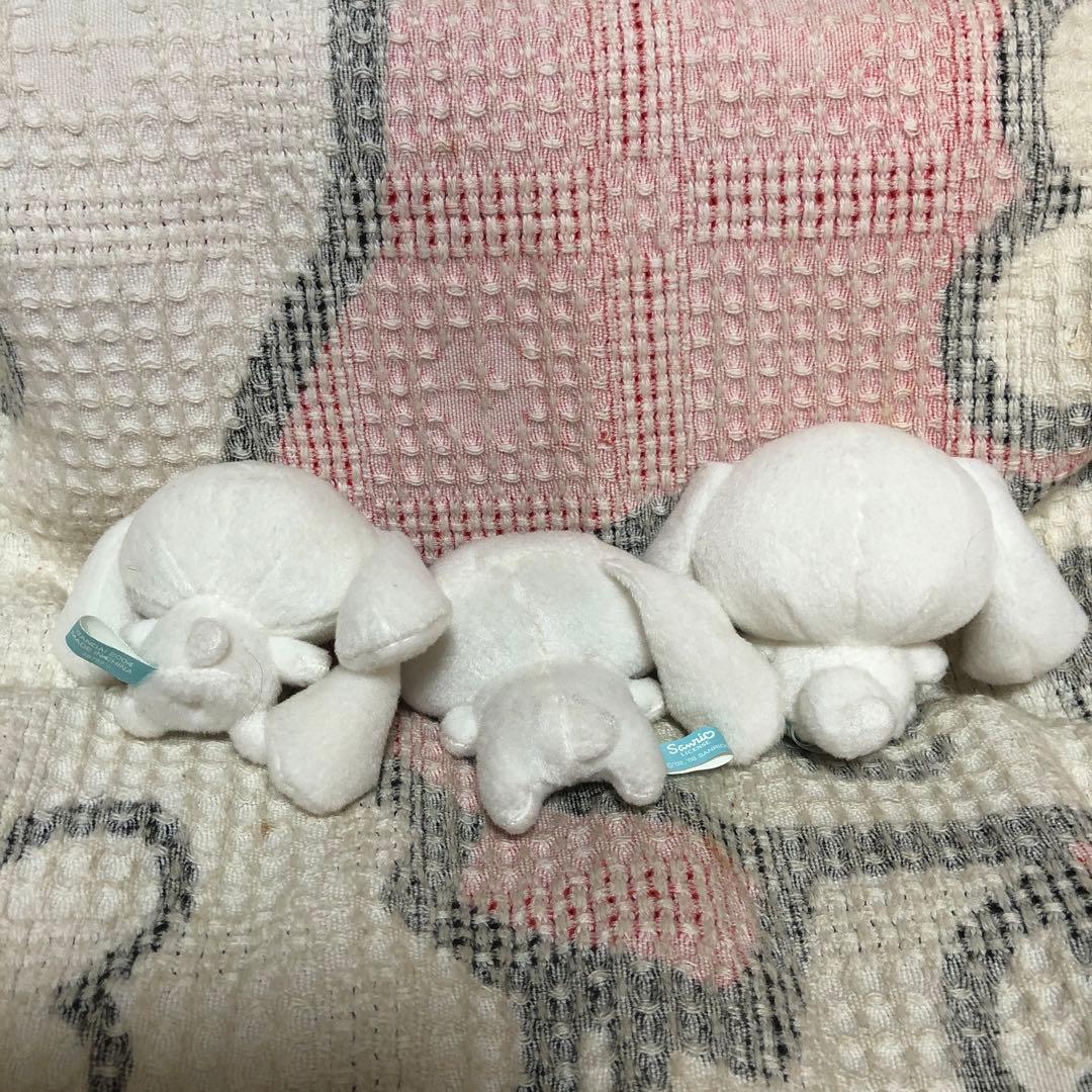 サンリオ　シナモロール　2002〜2007 ぬいぐるみ＆マスコット　14こ　中古