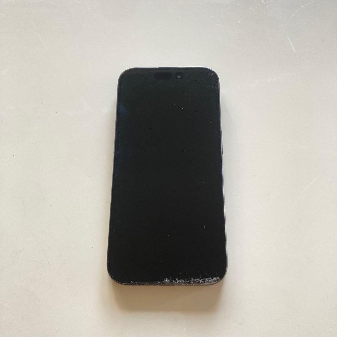 ジャンク iPhone 15 Pro 256GBブラックチタニウム