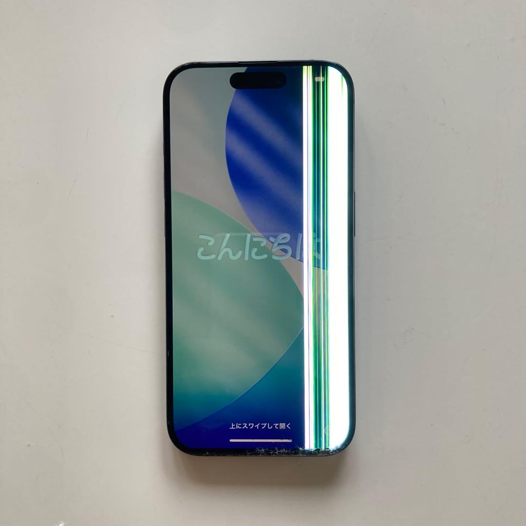 ジャンク iPhone 15 Pro 256GBブラックチタニウム