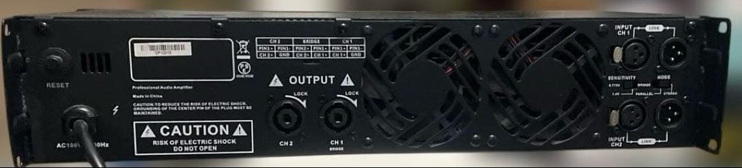 ①CPX900 パワーアンプ