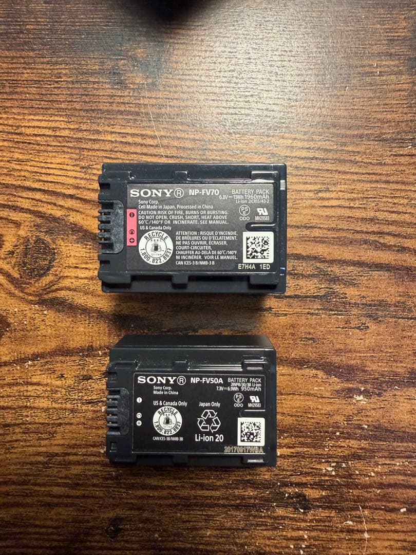 ビデオカメラ SONY 4K HANDYCAM FDR-AX40