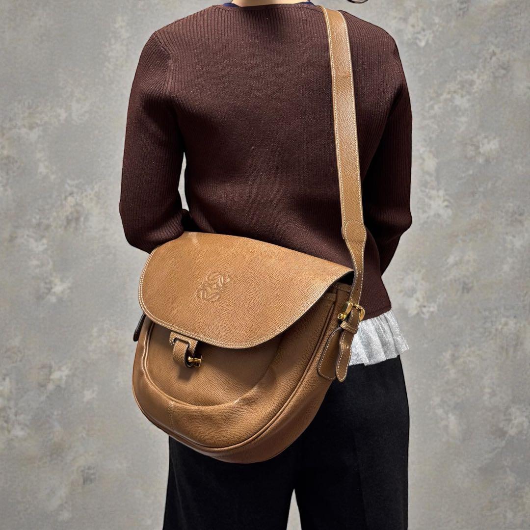 美品✨LOEWE ロエベ　アナグラム　ショルダーバッグ　ヴィンテージ