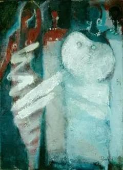 油絵 インテリア 絵画　 額付き（白） F4-72023 人物　私の愛しい女たち