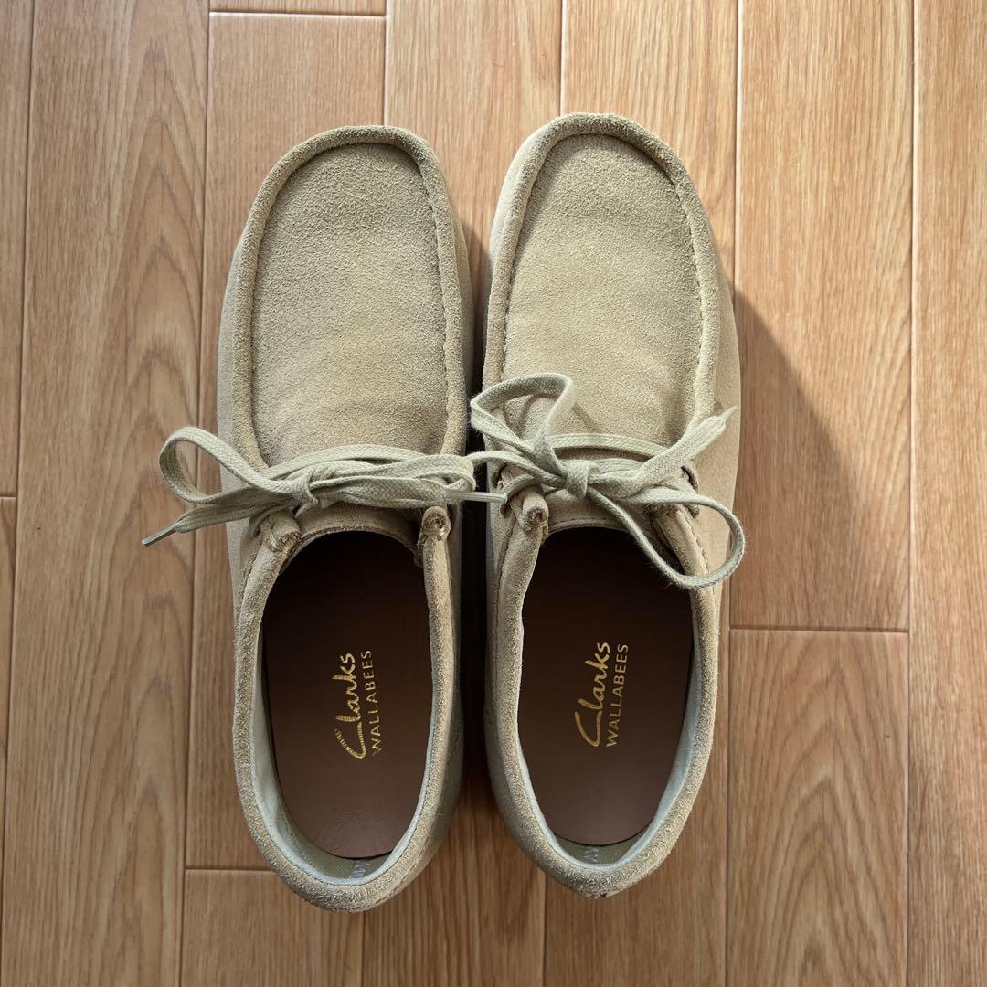 靴 Clarks Wallabees evo wp UK8.5 26.5cm