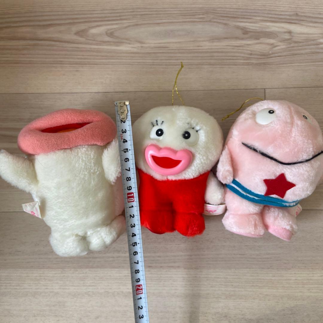 藤子不二雄 オバケのQ太郎 ぬいぐるみセット　レトロ　非売品　アニメ　当時物レア