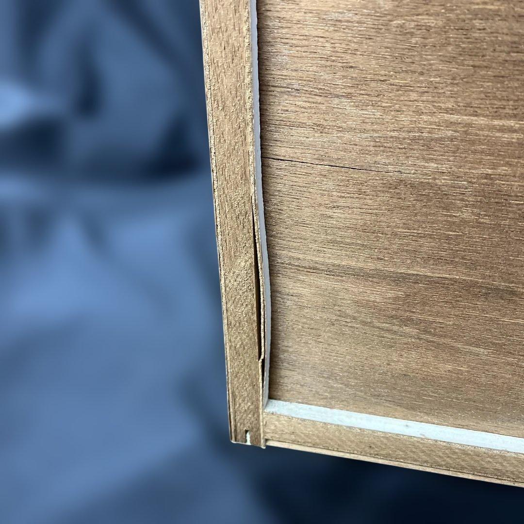 昭和レトロ　レトロポップ　飾り棚　ショーケース　オレンジ　古家具　インテリア