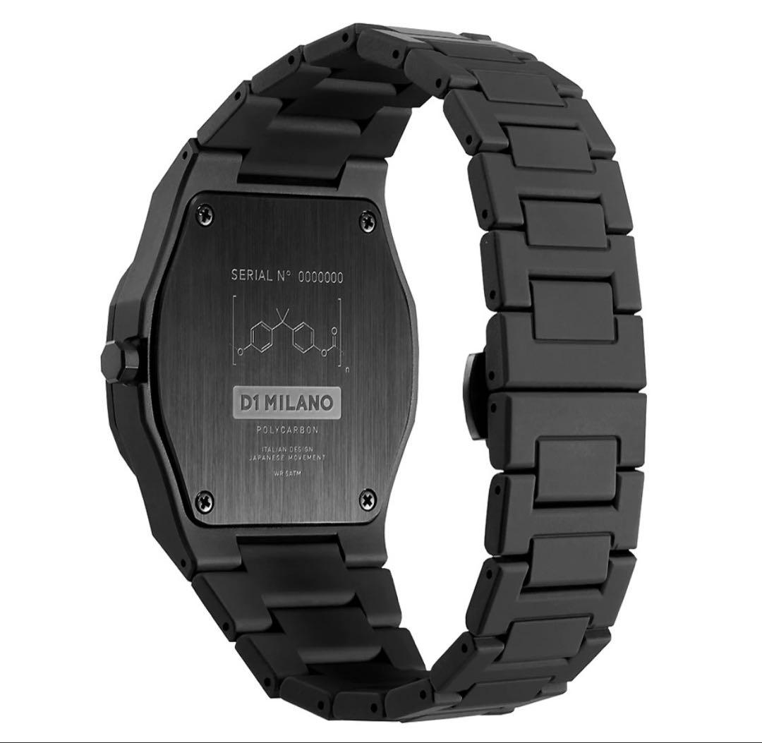 D1ミラノ ポリカーボン・スペースグレイ 新品 定価33000 d1milano