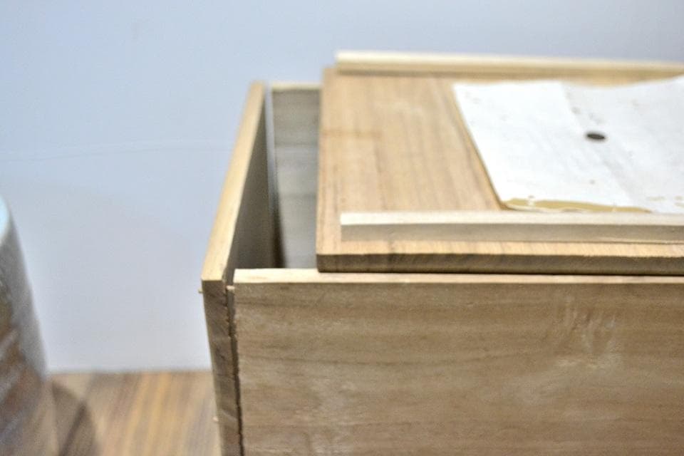 萩焼　玉俤山　野中康起　火鉢