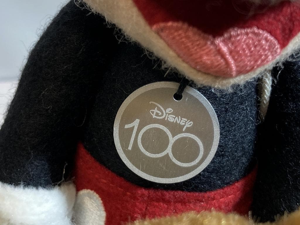 ディズニー シュタイフ D100 100周年 ぬいぐるみ 355943 限定品