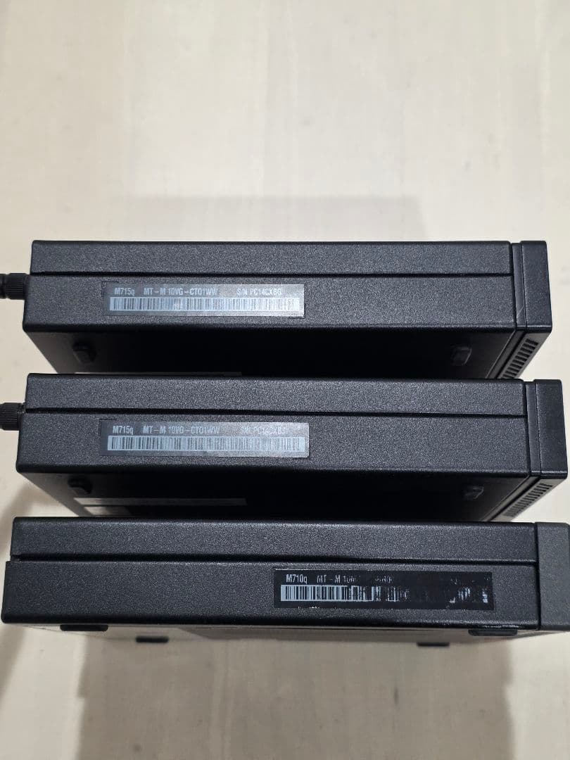 LenovoのデスクトップPC「ThinkCentre M715q Tiny