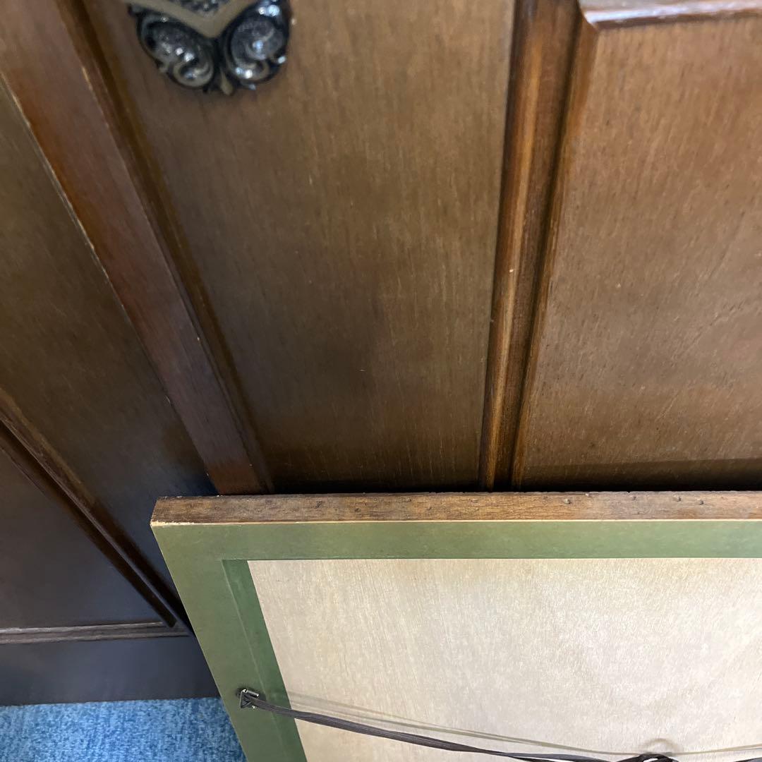 中島潔　故郷　475 リトグラフ　真作　サイン入り絵画　油絵　額縁　美品