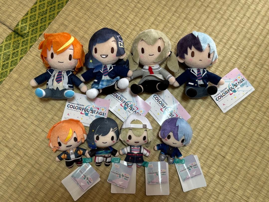 プロセカ　「Vivid BAD SQUAD（ビビバス）」　ふわぷちぬいぐるみ