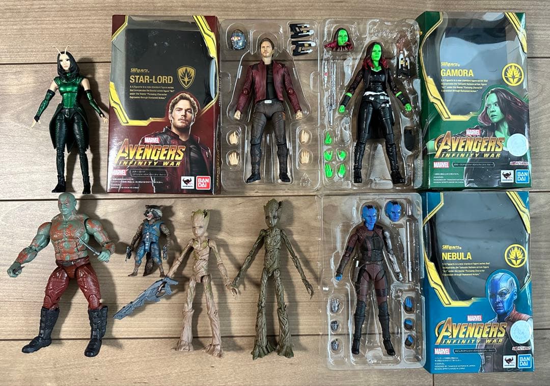 【 xxxa 】　マーベル　フィギュアーツ　マーベルレジェンド　セット