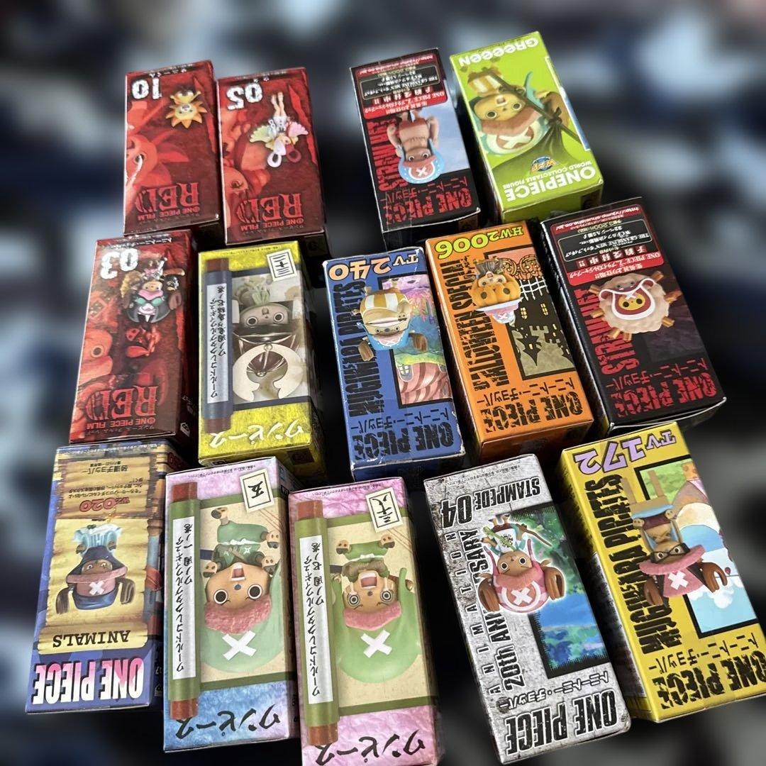 ワーコレ　ワールドコレクタブル　ワンピース　チョッパー　まとめ売りウタとサニー付