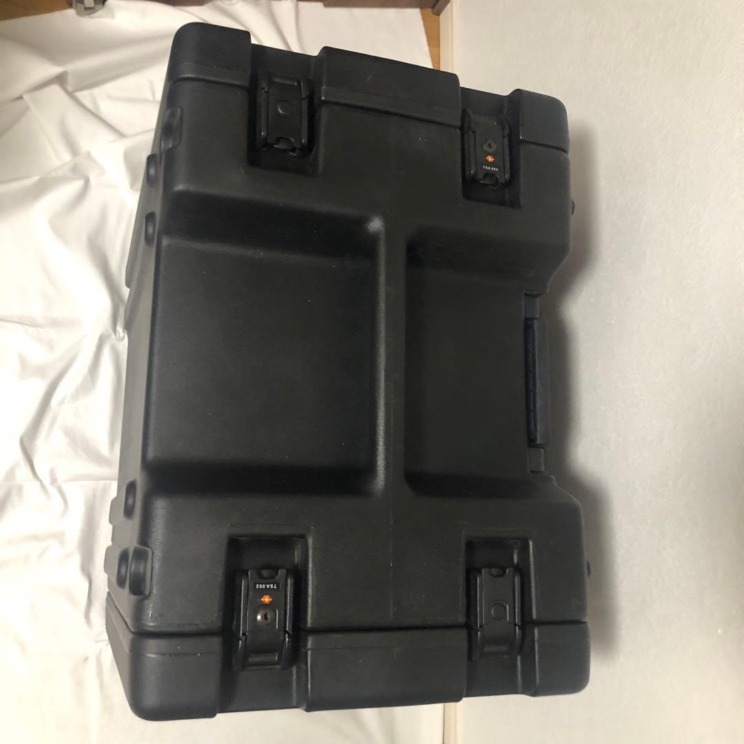 送料込★良品★SKB 8U ラックケース ラックキャリー ローリングラック 鍵付