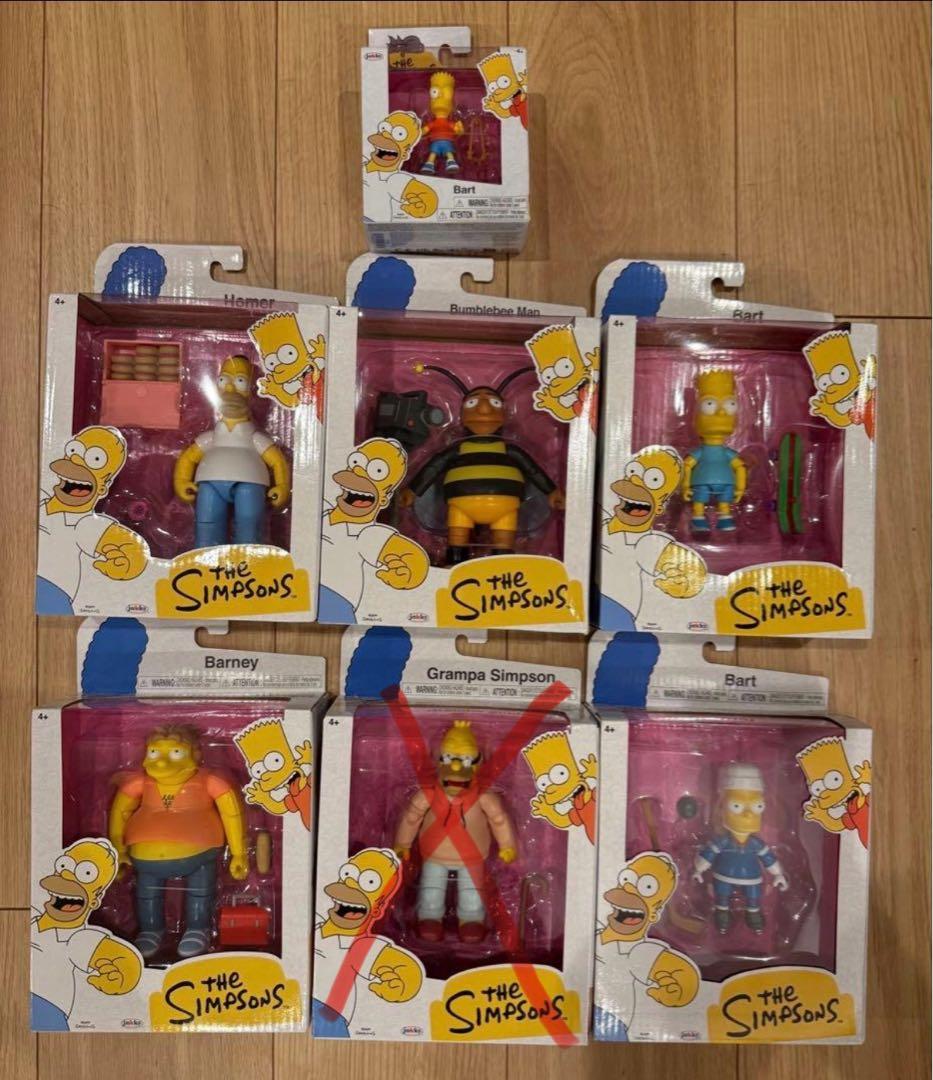 THE SIMPSONS フィギュアセット