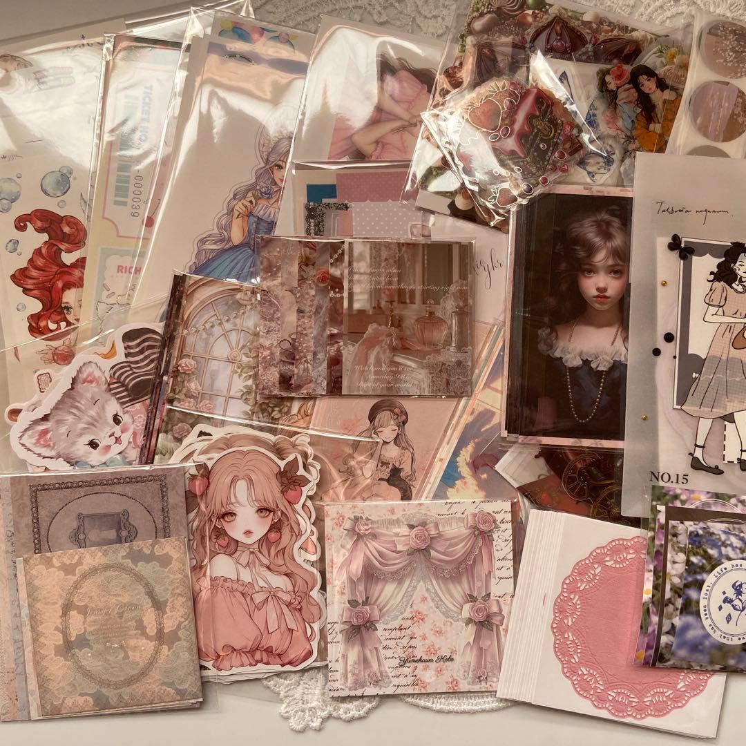 おすそ分けファイル8点セット (国内外マステ100枚付き)