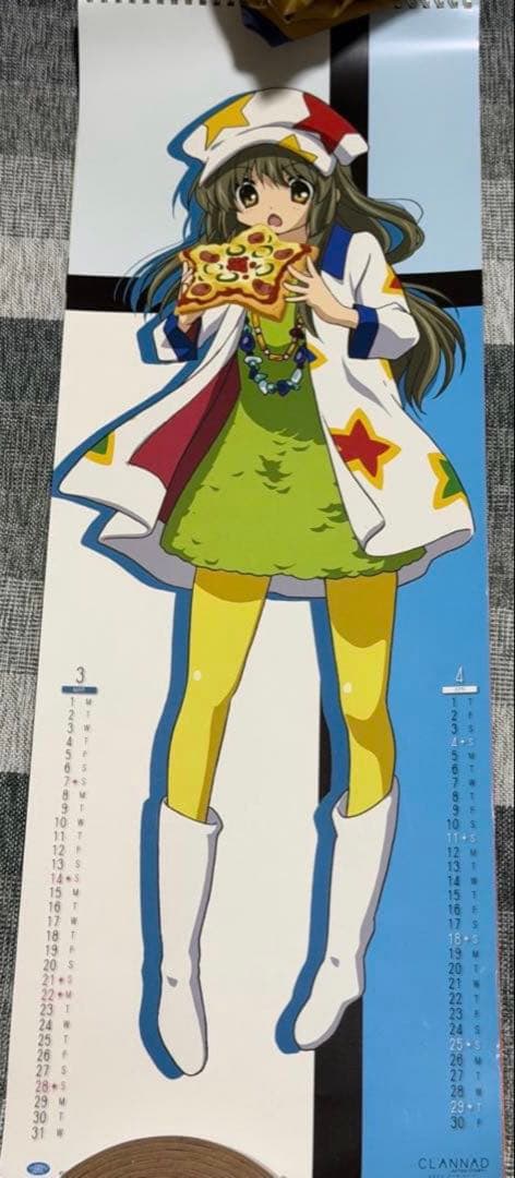 【京アニ正規品・レア】CLANNAD-クラナド- 2010年度スリムカレンダー