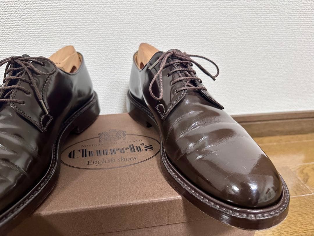 【純正シューツリー付き】　シャノン　チャーチ　UK7 70 F