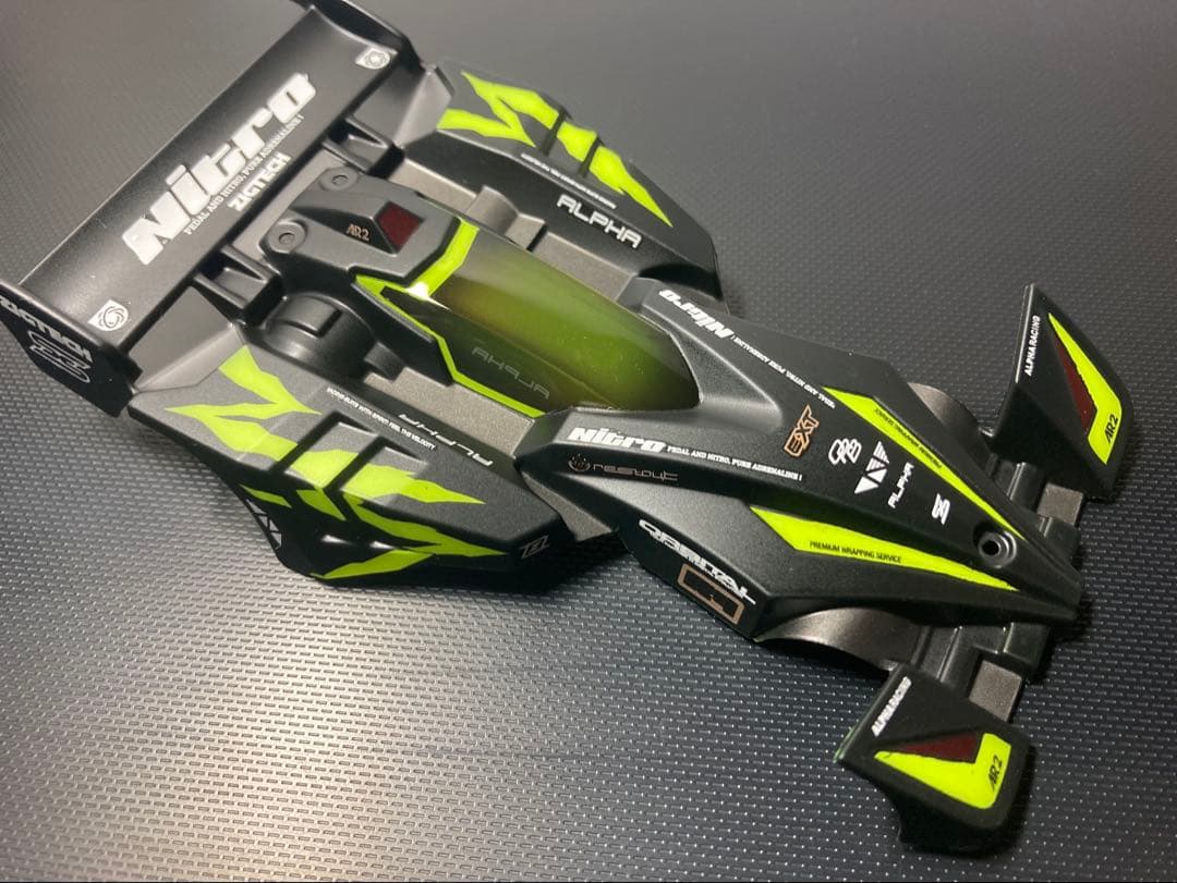 Tasa様御依頼品　ミニ四駆サイクロンマグナム　アバンテMk.Ⅲ ポリカボディー