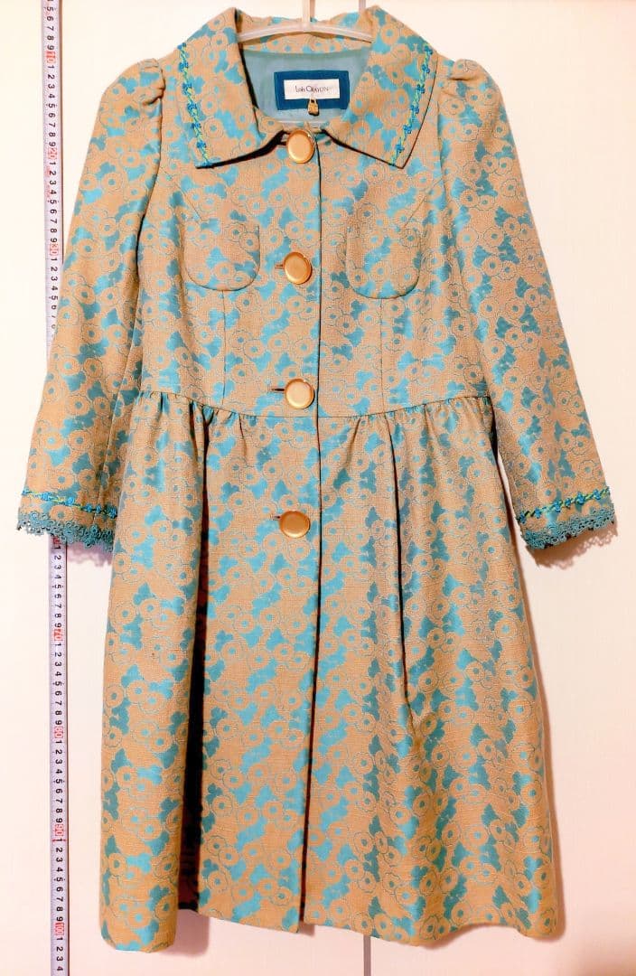 ◆Lois CRAYONコート　未使用　花柄ジャガード