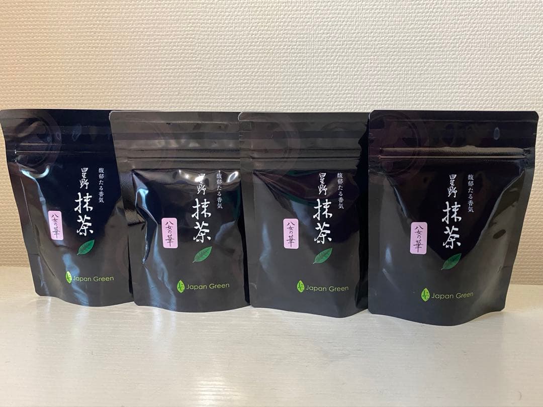 新品未開封 星野製茶園 抹茶 八女の華 20 gx4