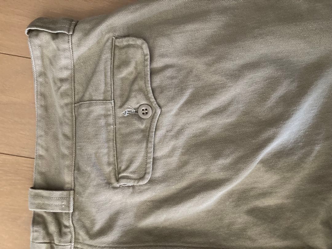 M52 チノトラウザーズ　サイズ35 フランス軍　ユーロミリタリー