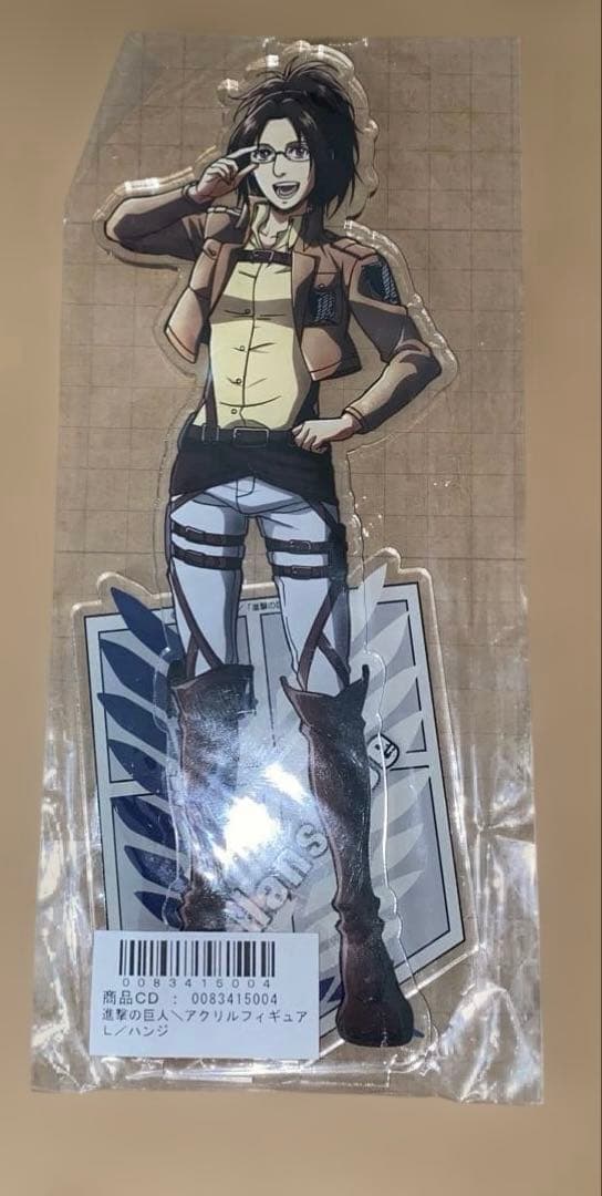 進撃の巨人　アクリルスタンド　ハンジ　l