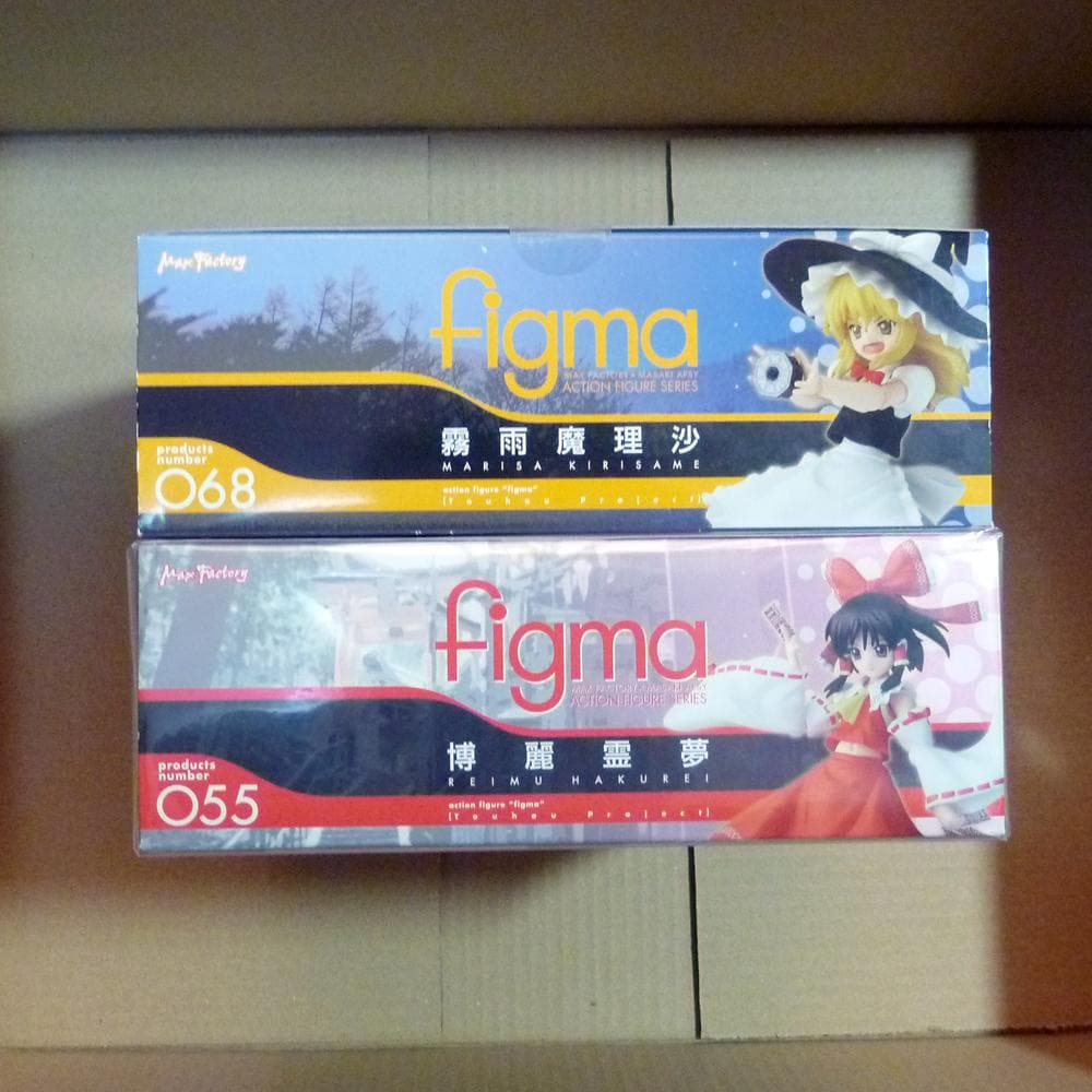 【未開封】figma 博麗霊夢 霧雨魔理沙 東方Project フィギュア