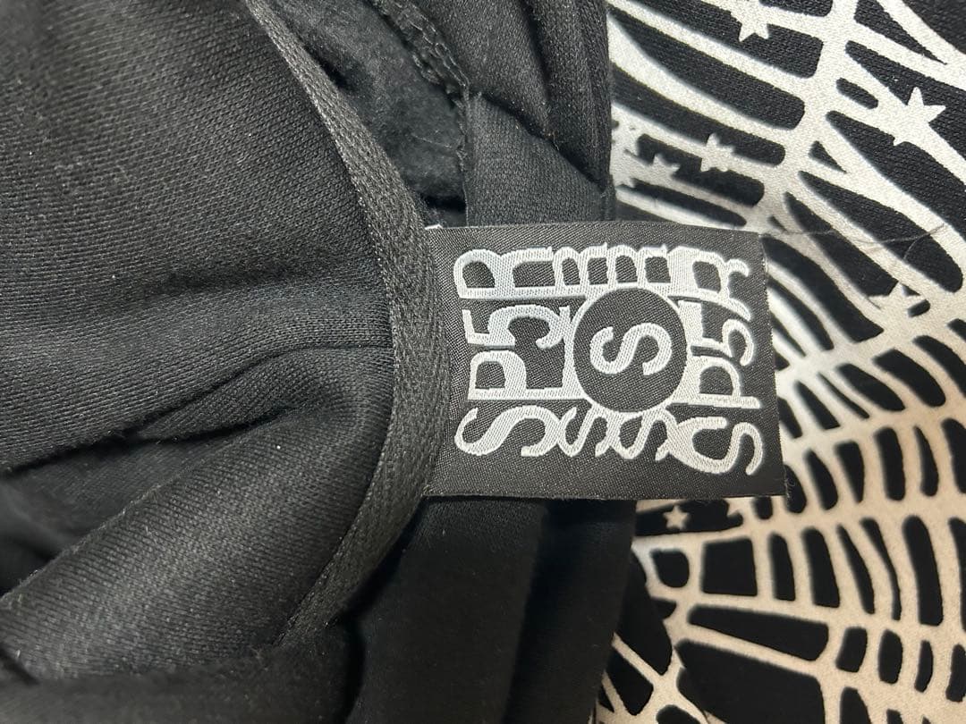 トップス Spider Web Design Hoodie