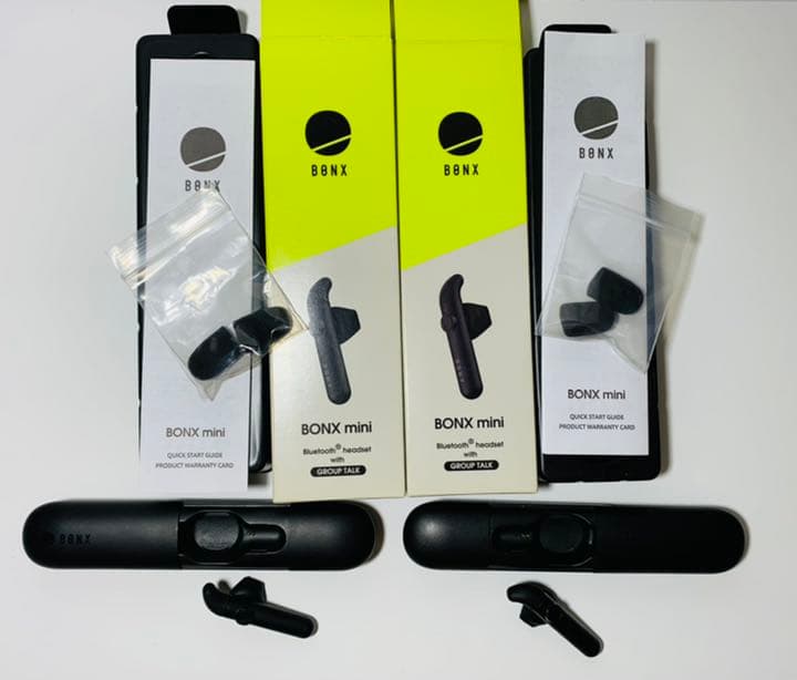 ツーリング、サバゲー等活躍！超小型インカムトランシーバー、イヤフォン通話も可能