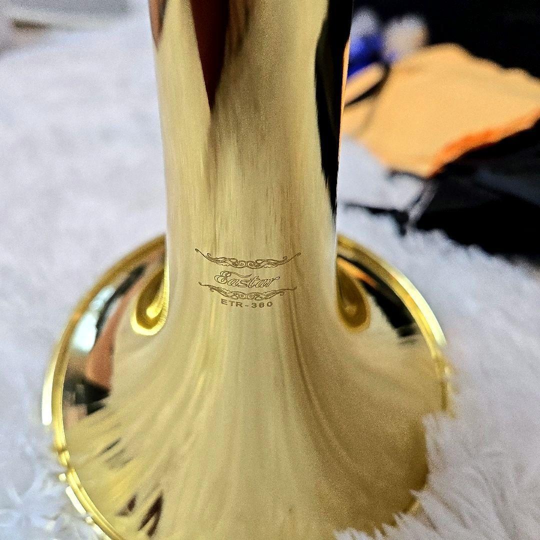 Eastar トランペット ETR-380 初心者向け ゴールド 手入れセット付