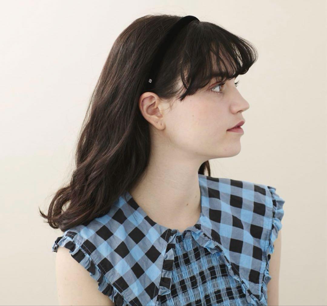 アレクサンドル ドゥ パリ　カチューシャ　黒