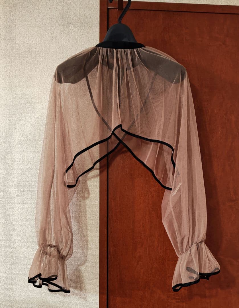 アメリヴィンテージMANY WAY TULLE VEIL DRESSベロアドレス