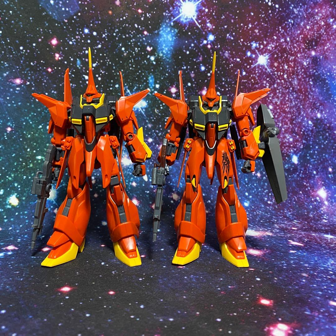 GUNPLA 1/144 HG ZZガンダム バウ キュベレイ ザクIII ジム