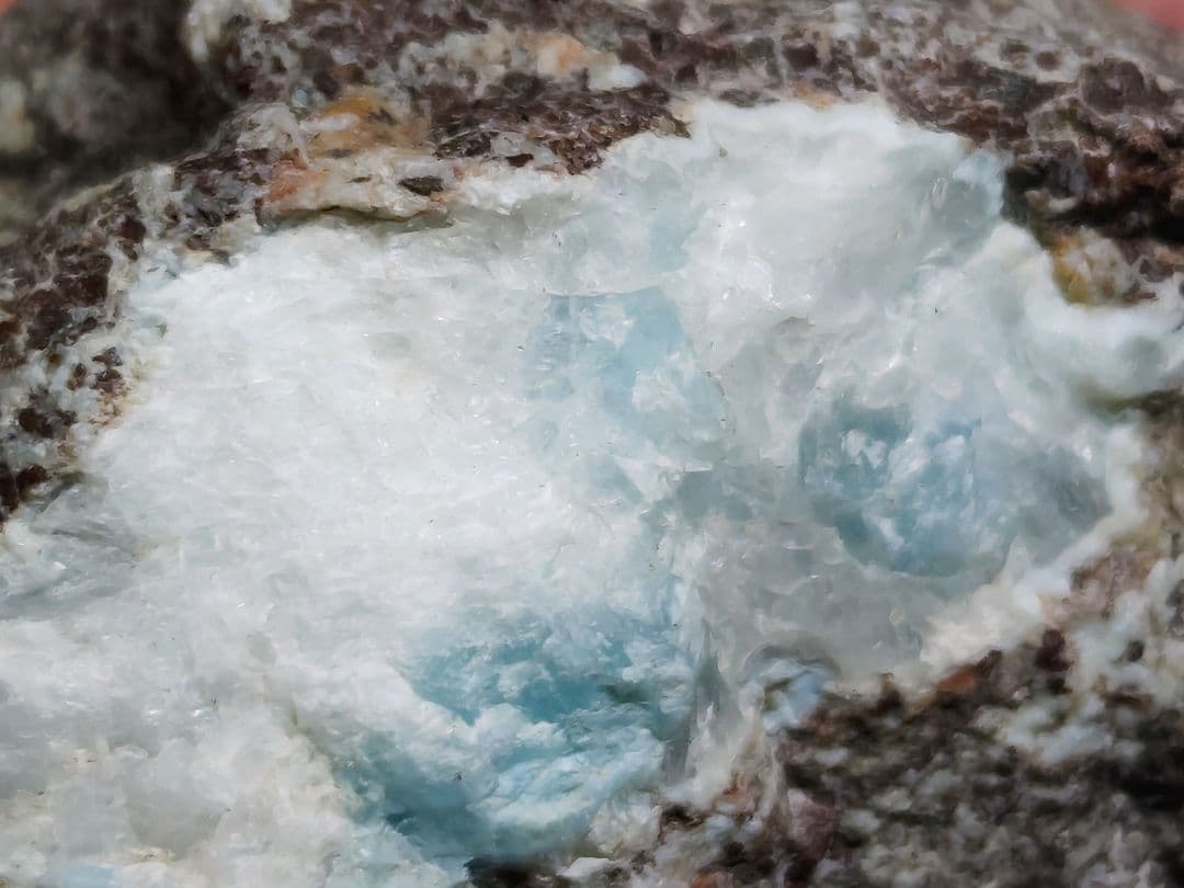 ラリマー 118g 原石 鑑賞石 自然石 誕生石 鉱物 鉱石 水石 インテリア