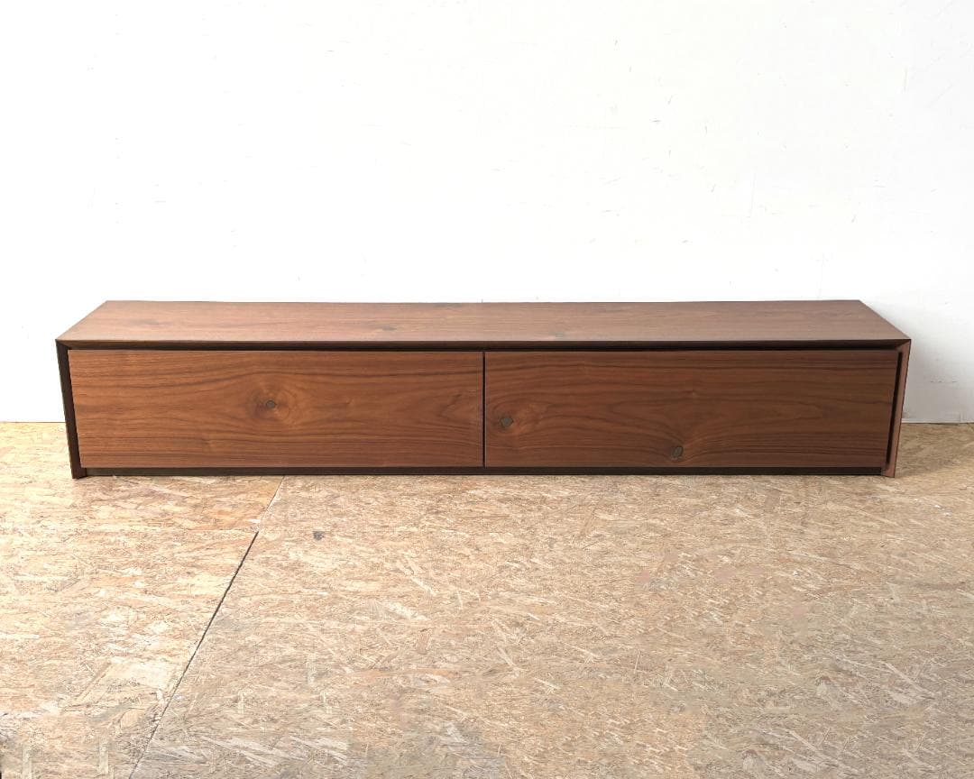 国産 NIPPONAIRE「RAICHO」ウォールナット材 テレビボード 幅2m