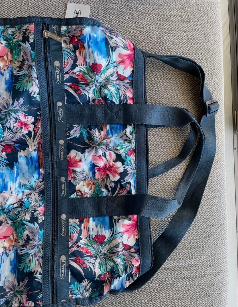 【ハワイ限定 新品】稀少レスポ　NEWボストンバッグ　ラージサイズ