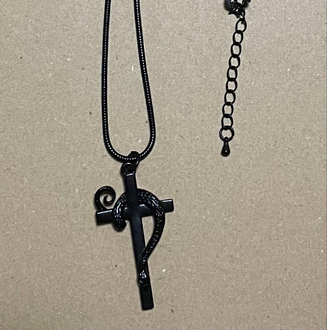 HYDE BIRTHDAY 2021 スネーク ネックレス　蛇 黒ミサ 蛇十字