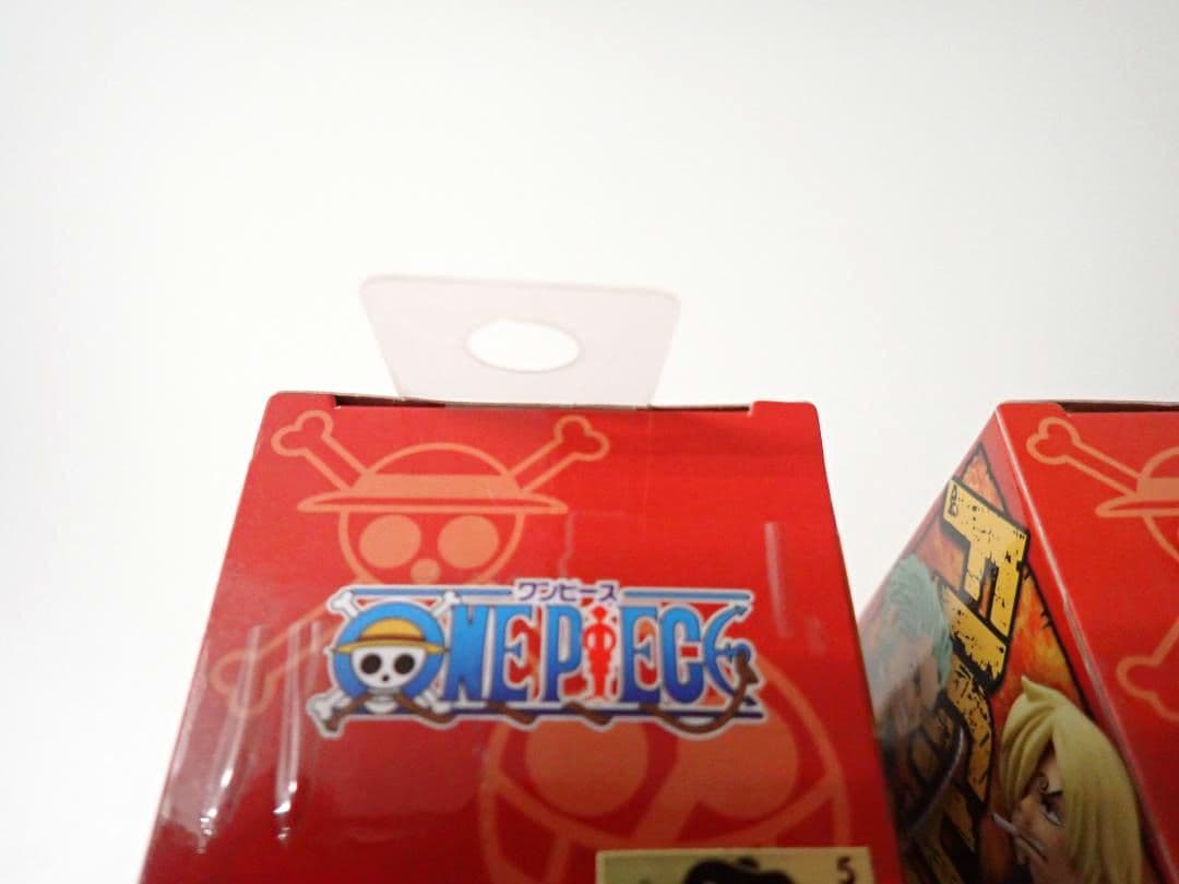 ワンピース ワールドコレクタブルフィギュア FIGHT 2種 ルフィ ゾロ