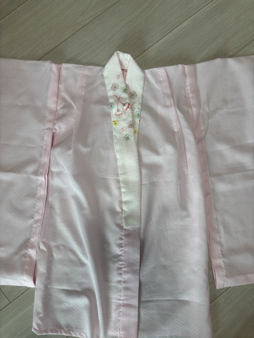 KAGURA 式部浪漫✳︎子供用着物 花柄 ピンク系　3歳